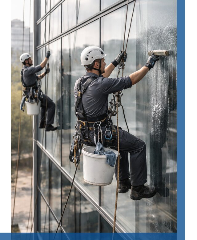 Мойка сплошного остекления в Ржеве, заказать от 308 р.| ВЫСОТНИК-Ржв