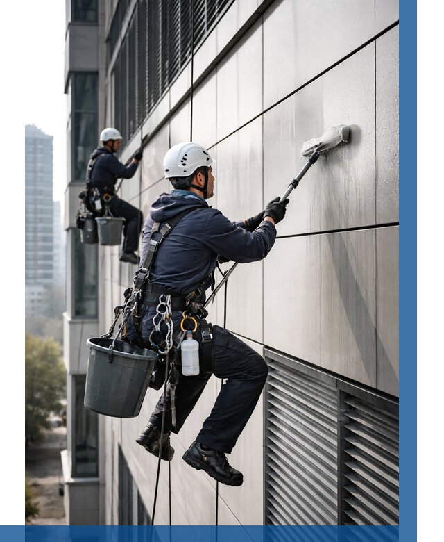 Мойка вентилируемого фасада в Ржеве от 257 р. | ВЫСОТНИК-Ржв