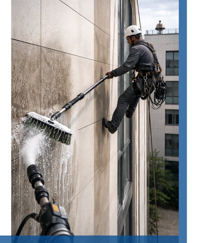 Мойка фасада из керамогранита в Ржеве от 308 р. | ВЫСОТНИК-Ржв