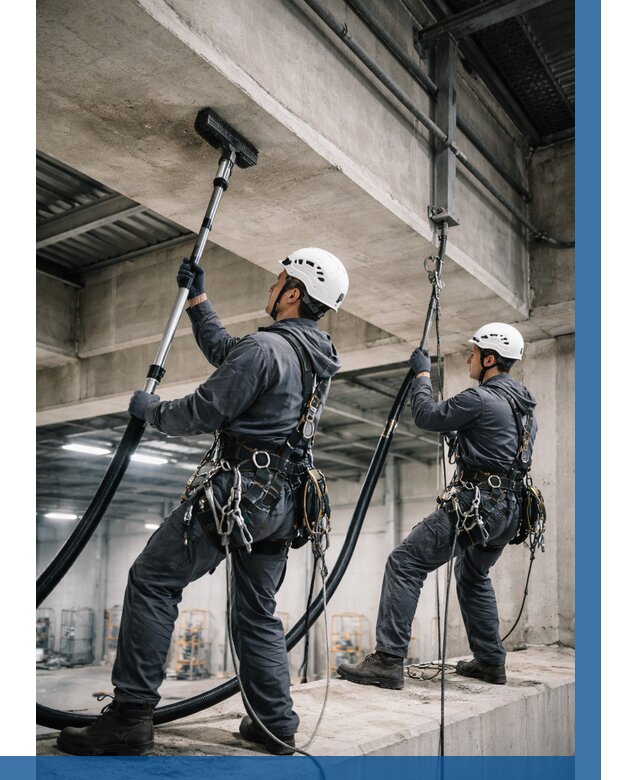 Обеспыливание потолочных конструкций в Ржеве от 257 р. |ВЫСОТНИК-Ржв