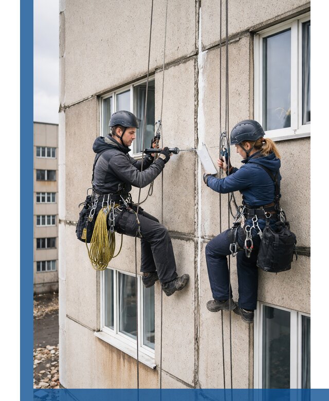 Герметизация межпанельных швов тёплым швом в Ржеве