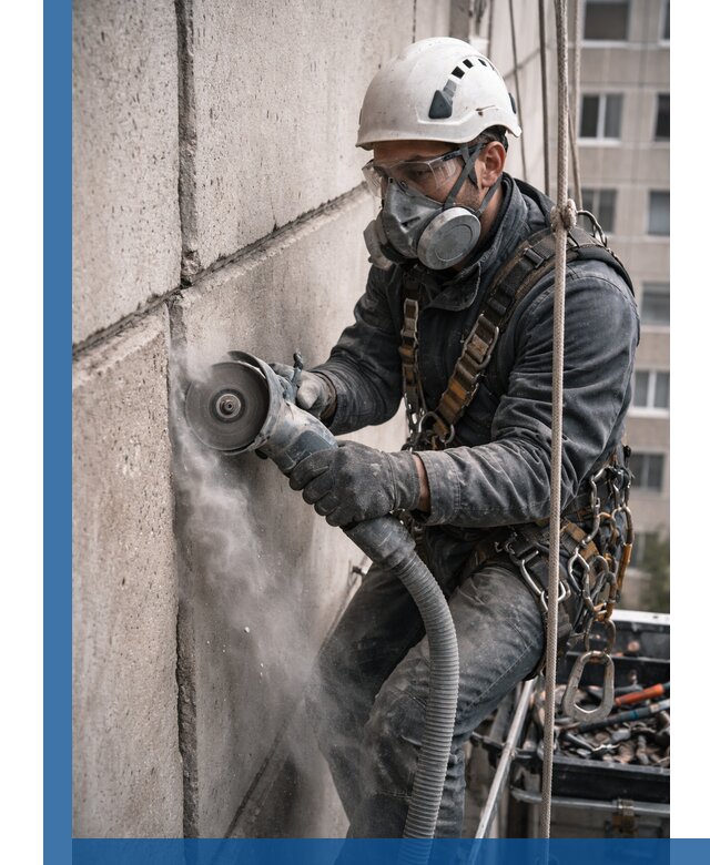 Штробление межпанельных швов в Ржеве качественно и быстро