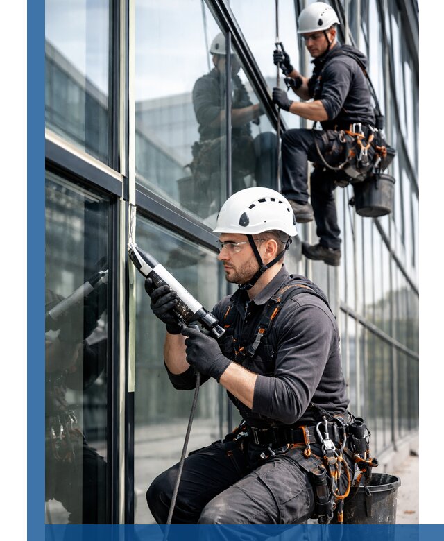 Герметизация витражных швов в Ржеве для зданий и фасадов