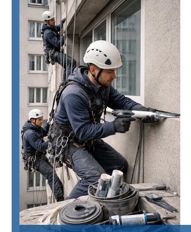 Герметизация швов лоджии в Ржеве профессионально и надежно