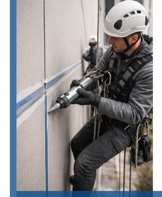 Герметизация стыков фасадных панелей в Ржеве качественно и быстро