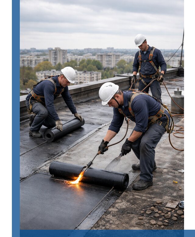 Ремонт наплавляемой кровли в Ржеве качественно и надежно