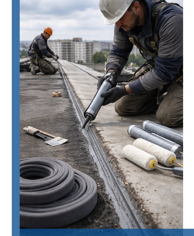 Герметизация швов кровли в Ржеве с гарантией герметичности