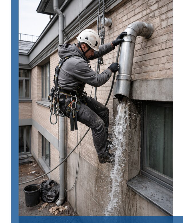 Профессиональная прочистка водосточных труб в Ржеве с гарантией