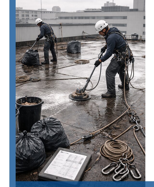 Плановая очистка кровли по графику в Ржеве для безопасности