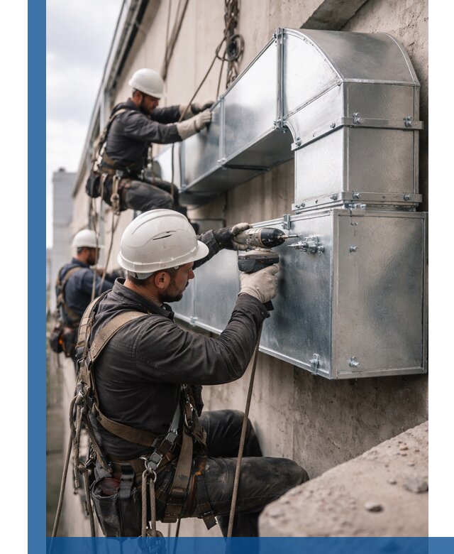 Профессиональный монтаж вентиляционных коробов в Ржеве под ключ