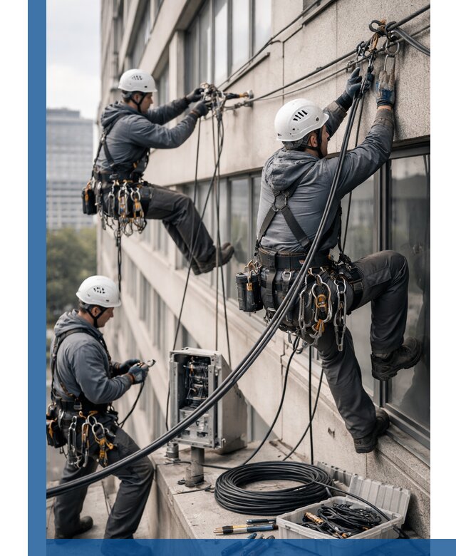 Прокладка оптоволоконного кабеля в Ржеве под ключ с тестированием