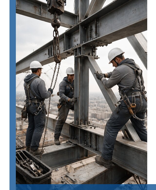 Профессиональный монтаж металлоконструкций на высоте в Ржеве