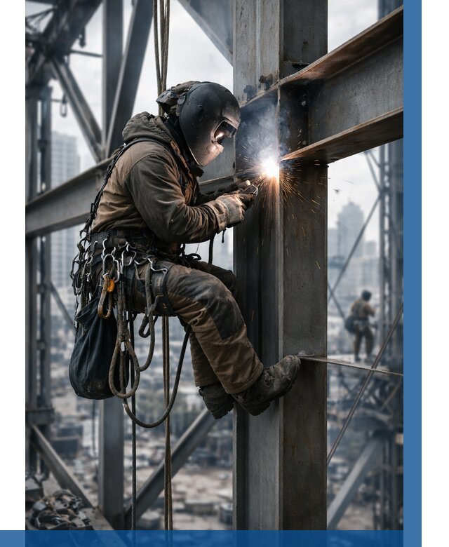 Высотные сварочные работы в Ржеве от 3598 р. | ВЫСОТНИК-Ржв