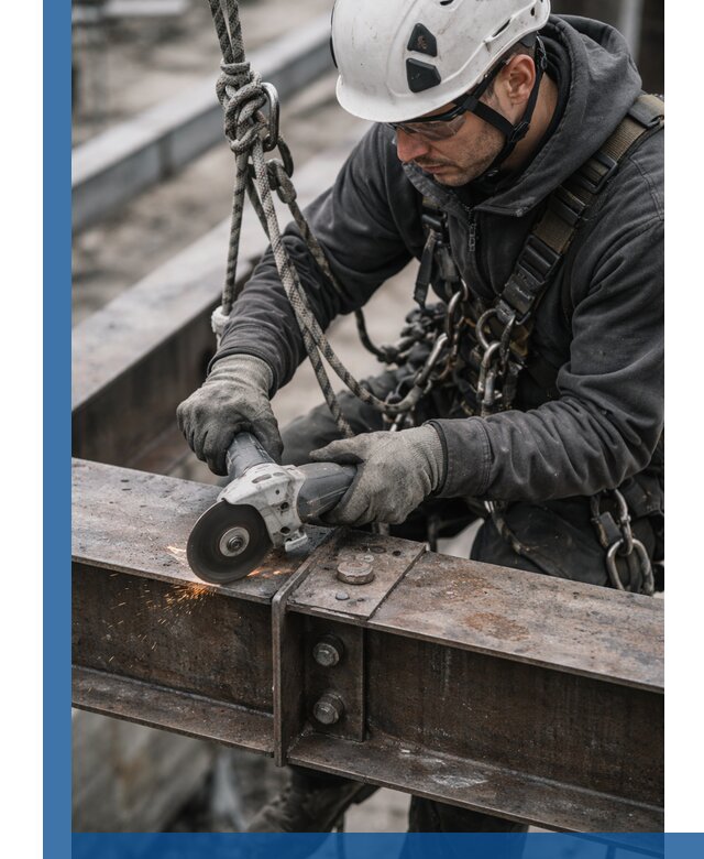 Резка металла на высоте в Ржеве для зданий и конструкций