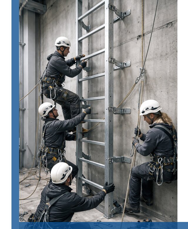 Монтаж металлических лестниц в Ржеве под ключ со гарантией