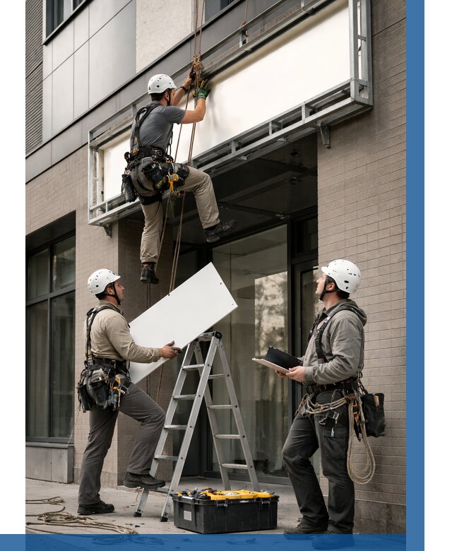 Монтаж светового короба в Ржеве от 6681 р. | ВЫСОТНИК-Ржв