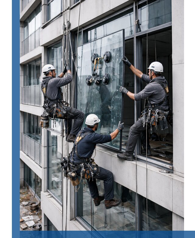 Фасадное остекление и монтаж витражей зданий в Ржеве под ключ