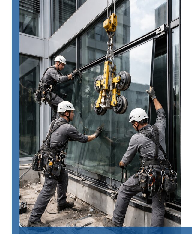 Структурное остекление фасадов в Ржеве монтаж и обслуживание