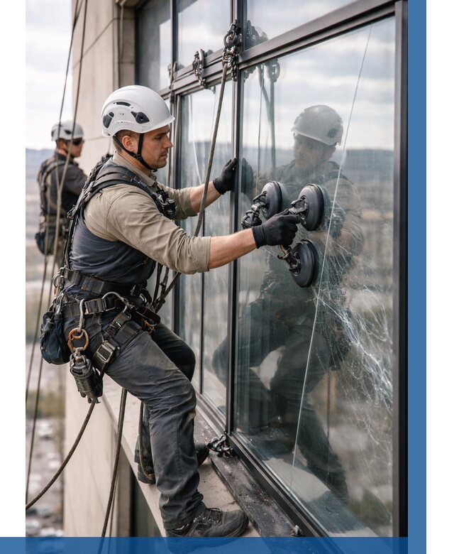 Замена стекла в витраже в Ржеве под ключ от 8737 р. | ВЫСОТНИК-Ржв