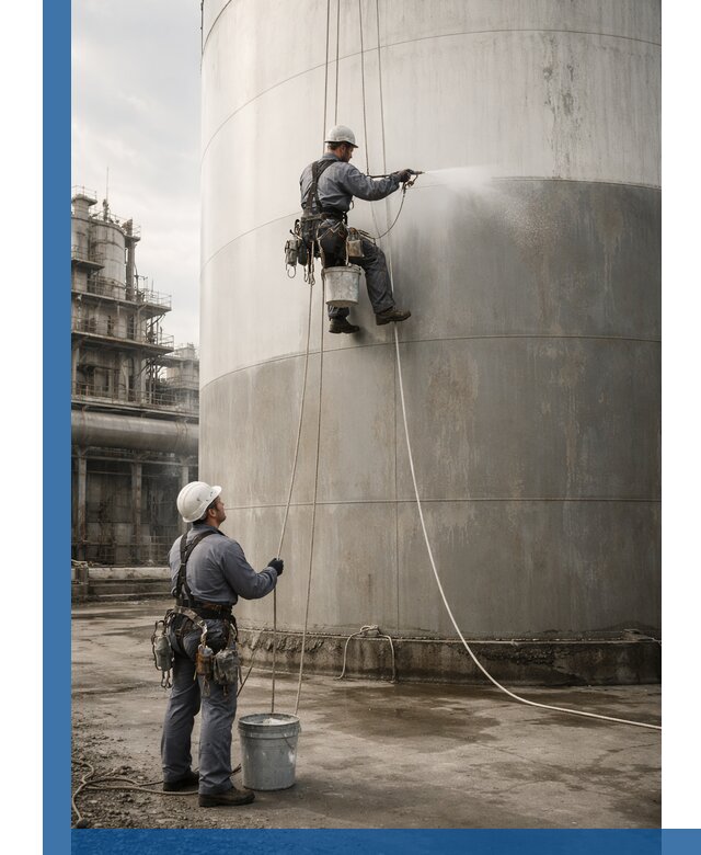 Покраска стальных резервуаров и емкостей в Ржеве профессионально