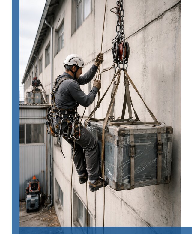 Подъем грузов на высоту в Ржеве для промышленных объектов