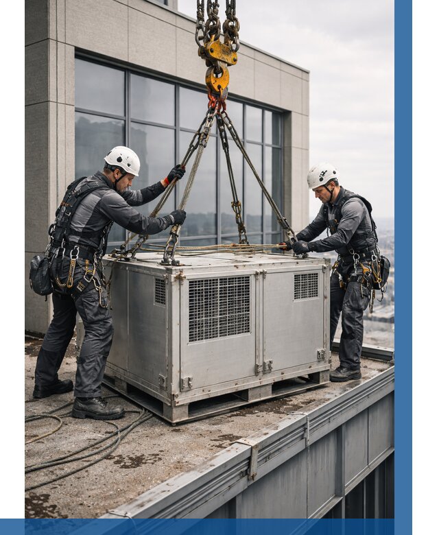 Такелажные работы на высоте в Ржеве от 8223 р. | ВЫСОТНИК-Ржв