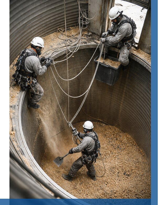 Чистка зерновых бункеров в Ржеве от 12335 р. | ВЫСОТНИК-Ржв