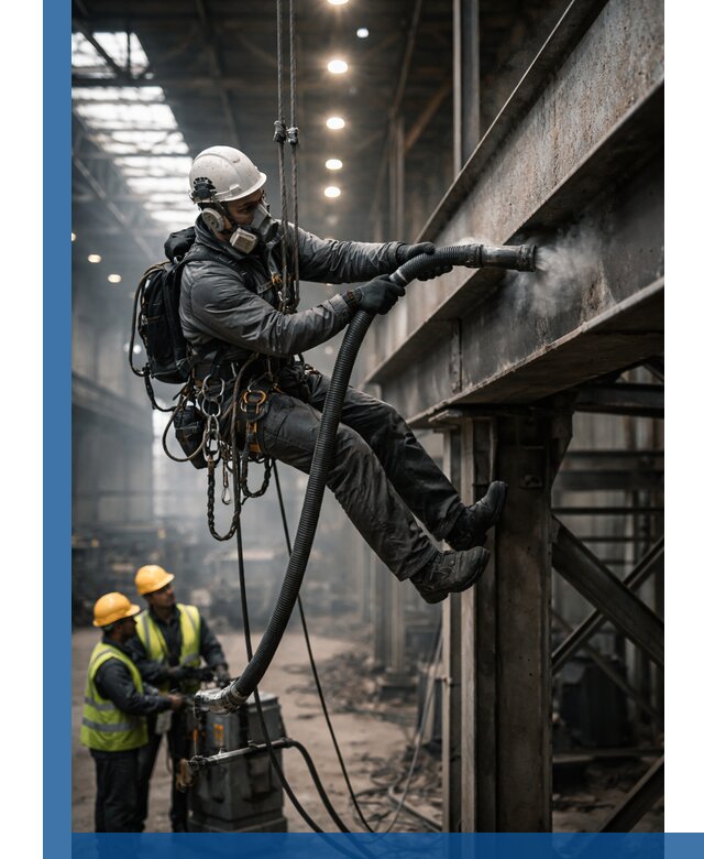 Обеспыливание конструкций в цехах промышленного производства в Ржеве