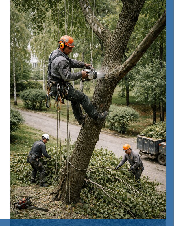Кронирование деревьев в Ржеве от 6681 р. | ВЫСОТНИК-Ржв