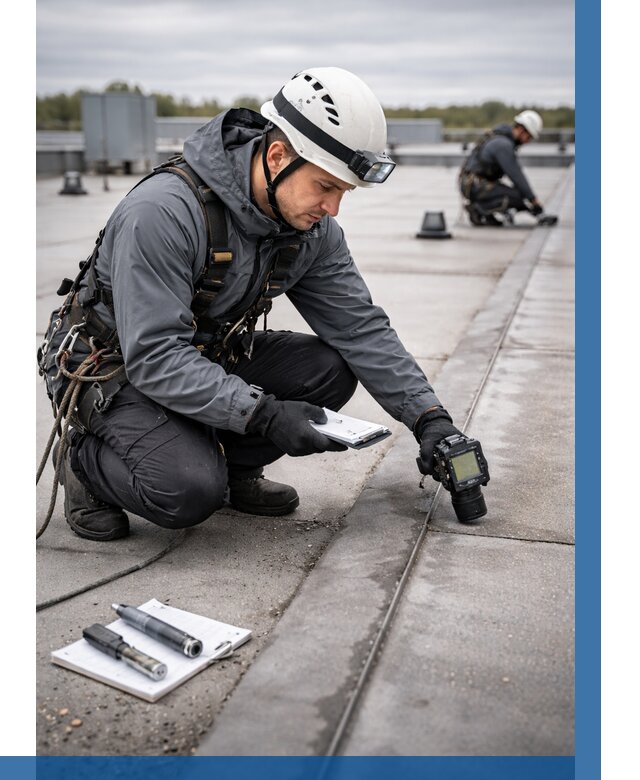 Обследование кровли на протечки в Ржеве от 4626 р. | ВЫСОТНИК-Ржв