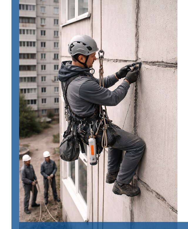 Обследование межпанельных швов и герметизация в Ржеве