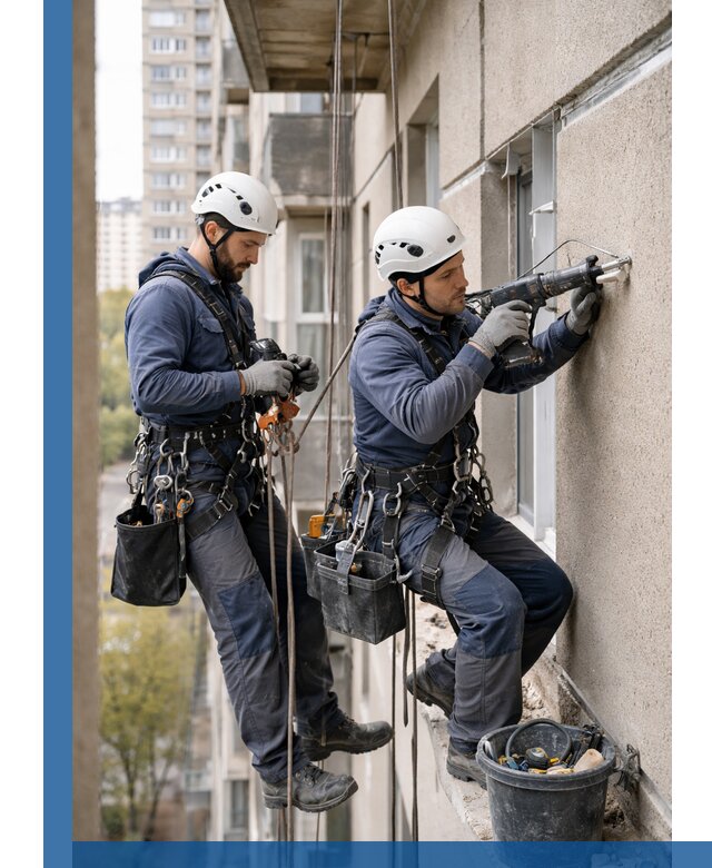 Промышленные альпинисты высотные работы и монтаж в Ржеве